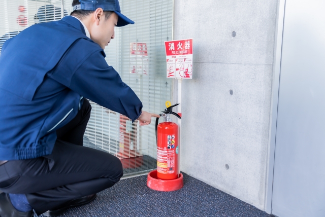 消火器
