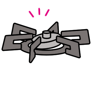 バーナーキャップ